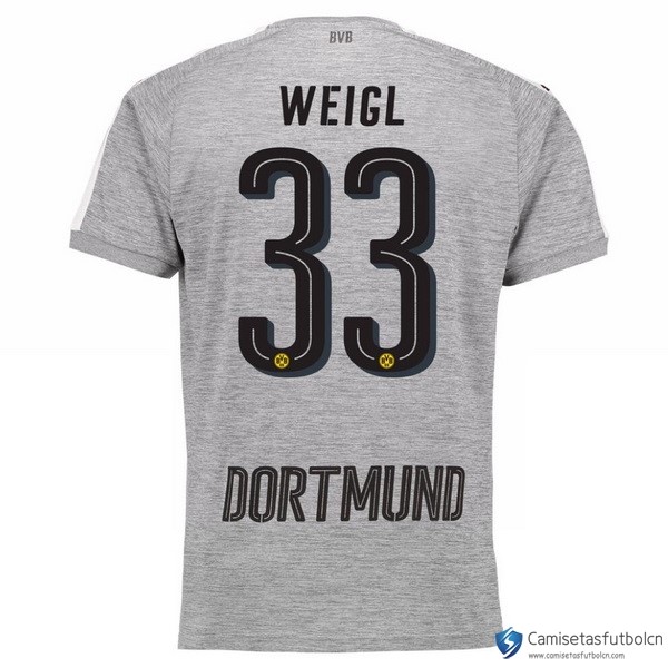Camiseta Borussia Dortmund Tercera equipo Weigl 2017-18